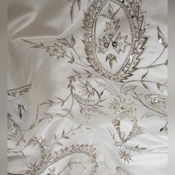 CASABLANCA BRIDAL DRESS STYLE 1950 - Picture 6 of 12